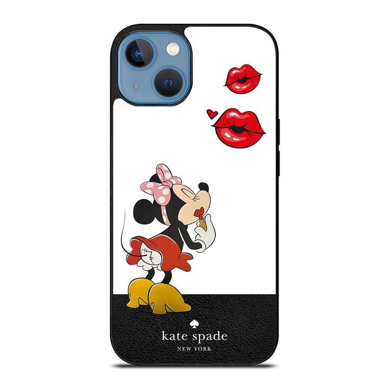 MINNIE MOUSE KATE SPADE KISS iPhone 13 Case