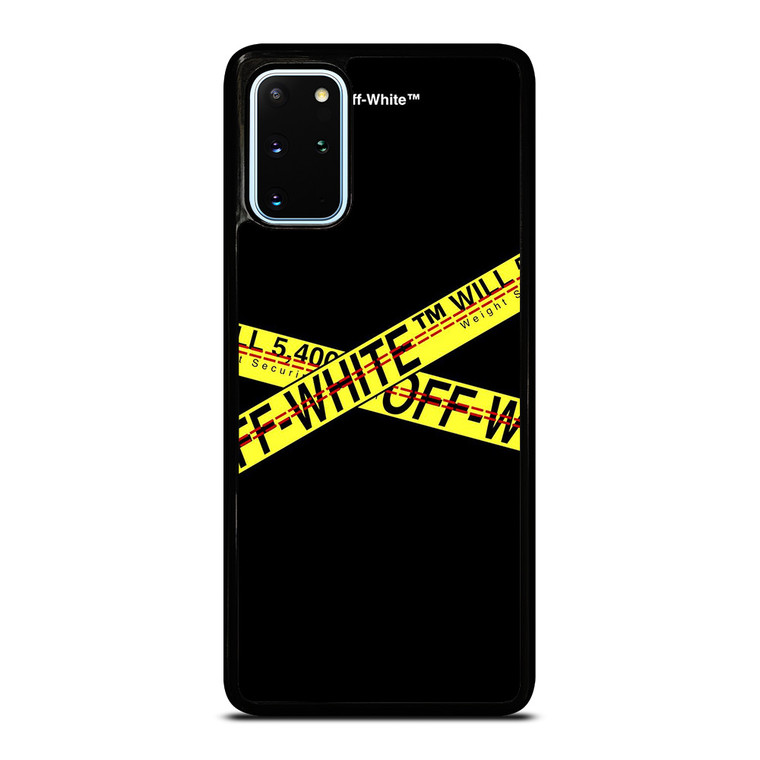 OFF WHITE LOGO STRIP Samsung Galaxy S20 Plus Case