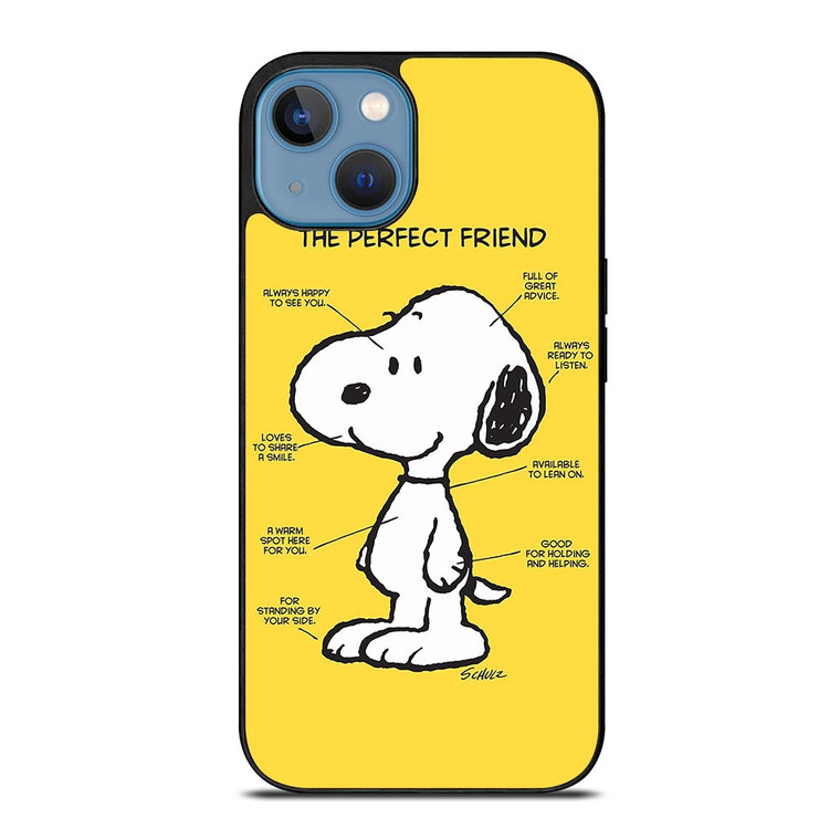 SNOOPY DOG PERFECT FRIEND iPhone 13 Case