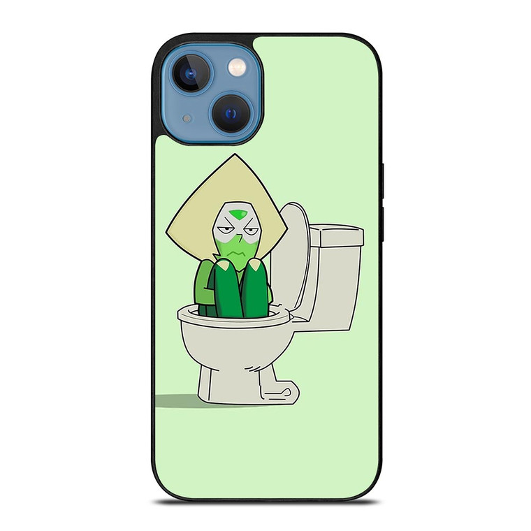 STEVEN UNIVERSE PERIDOT IN TOILET iPhone 13 Case