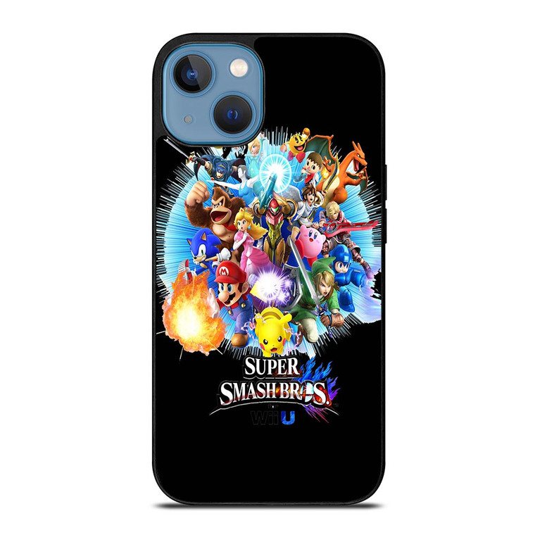 SUPER SMASH BROS WIIU iPhone 13 Case