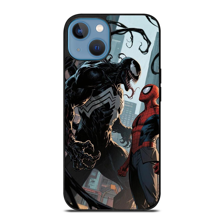 VENOM VS SPIDERMAN MARVEL ART iPhone 13 Case