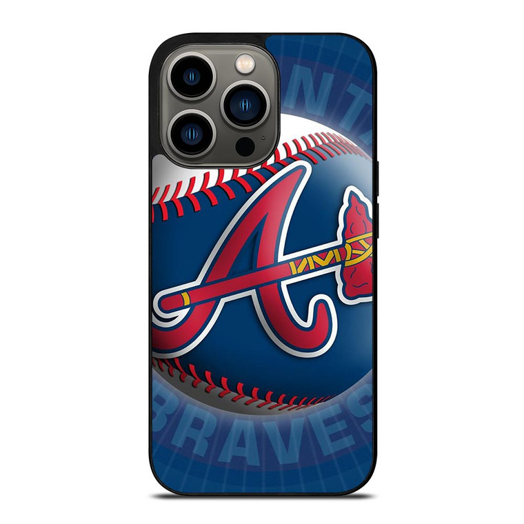 ATLANTA BRAVES LOGO MLB BASEBALL TEAM ICON iPhone 13 Pro Case