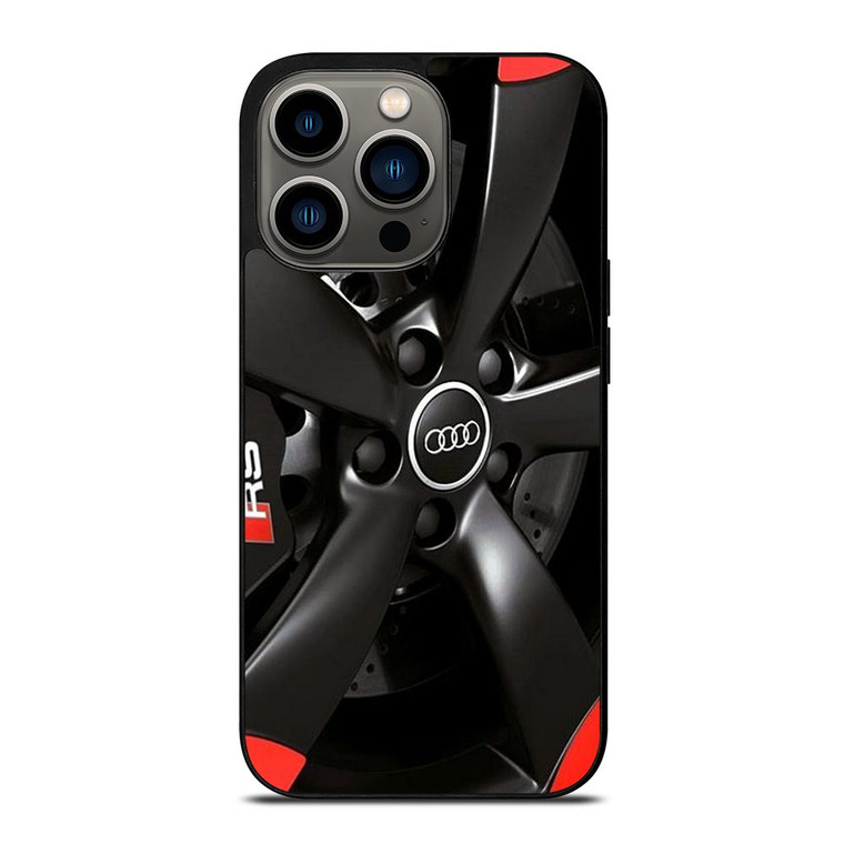 AUDI CAR LOGO RIM EMBLEM iPhone 13 Pro Case
