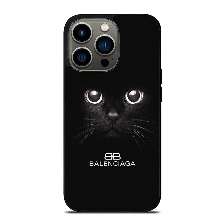 BALENCIAGA PARIS CAT LOGO iPhone 13 Pro Case