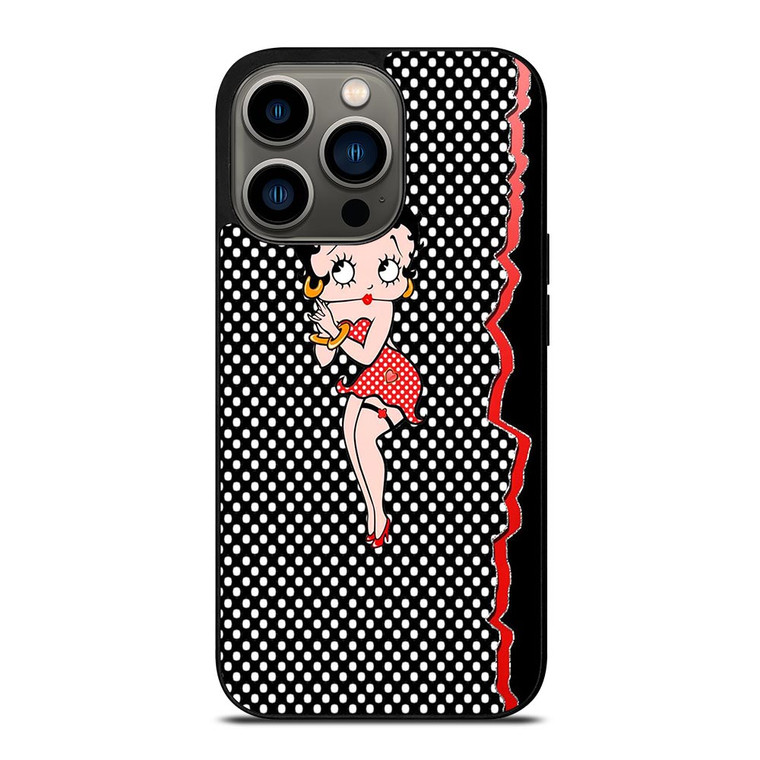BETTY BOOP POLKADOT 2 iPhone 13 Pro Case
