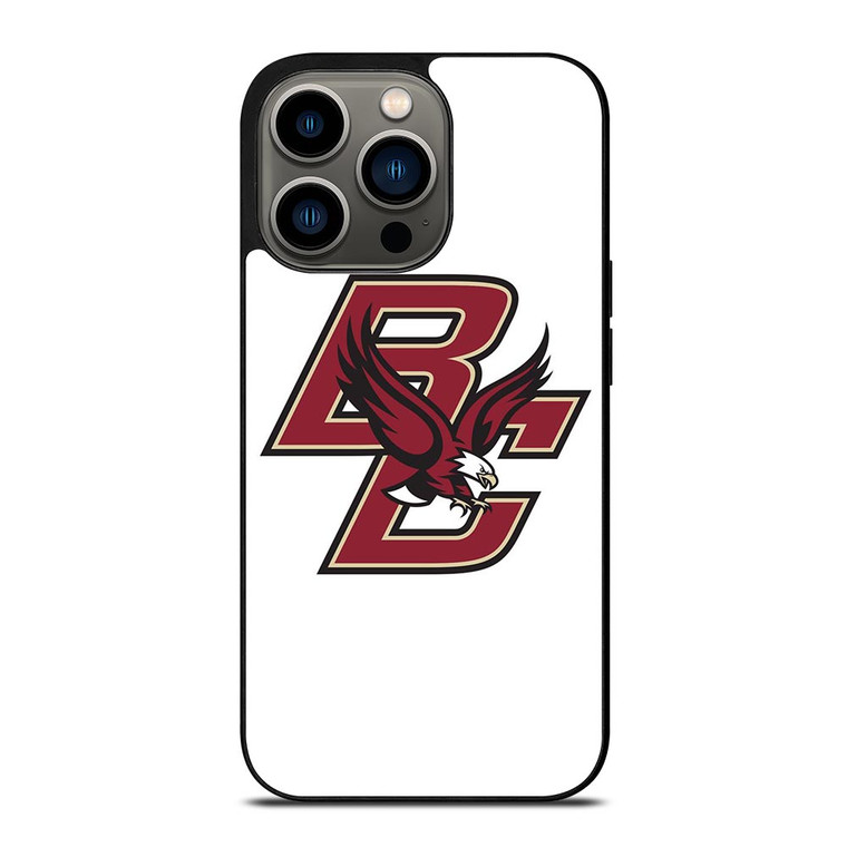 BOSTON COLLEGE EAGLES HOCKEY UNIVERSITY TEAM LOGO iPhone 13 Pro Case