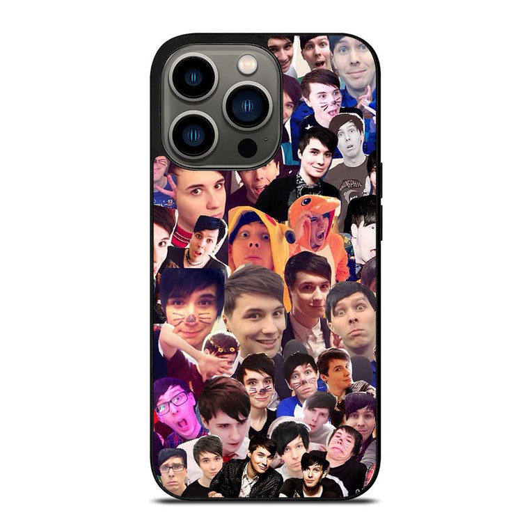 DAN AND PHIL COLLAGE iPhone 13 Pro Case