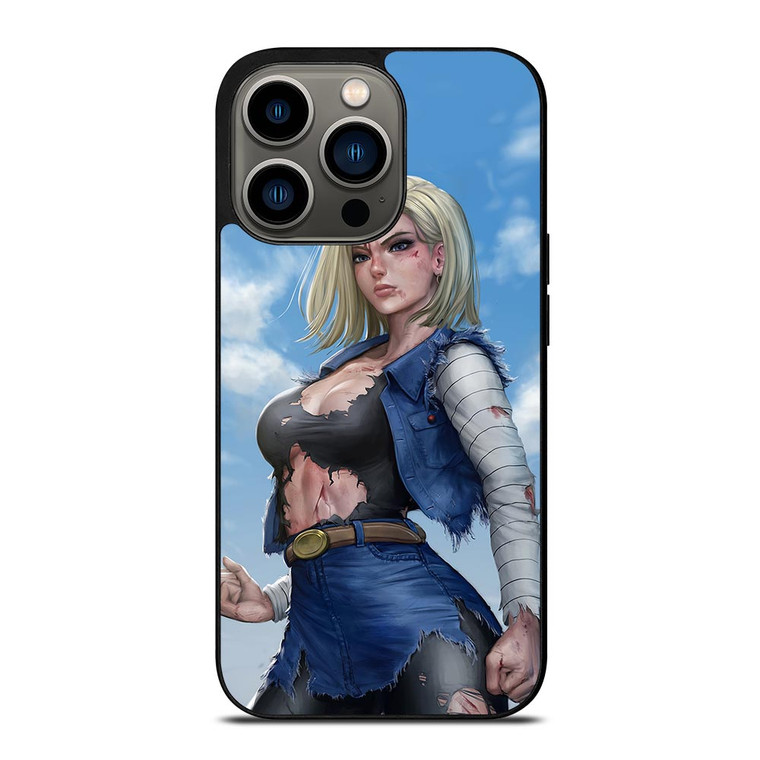 DRAGON BALL ANDROID 18 iPhone 13 Pro Case