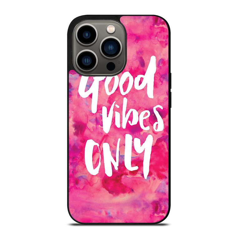 GOOD VIBES ONLY MARBLE 2 iPhone 13 Pro Case