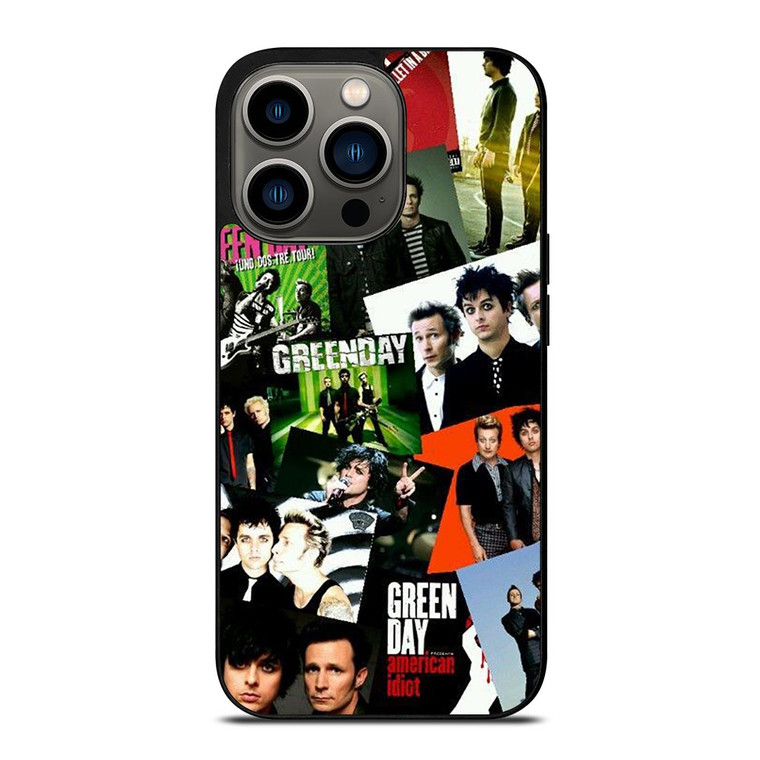 GREEN DAY BAND COLLAGE iPhone 13 Pro Case