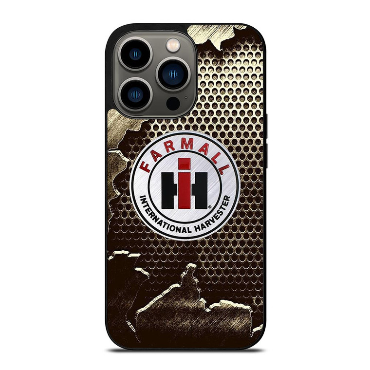 INTERNATIONAL HARVESTER FARMALL METAL LOGO iPhone 13 Pro Case