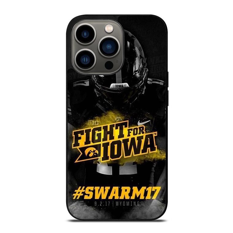 IOWA HAWKEYES LOGO iPhone 13 Pro Case