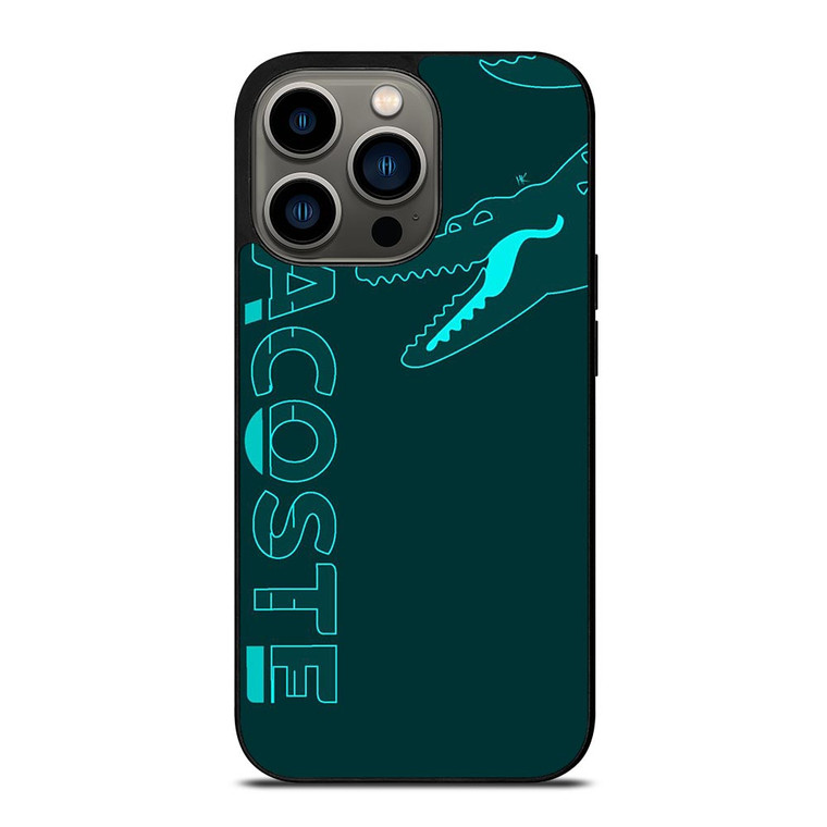 LACOSTE CROC LOGO GREEN iPhone 13 Pro Case