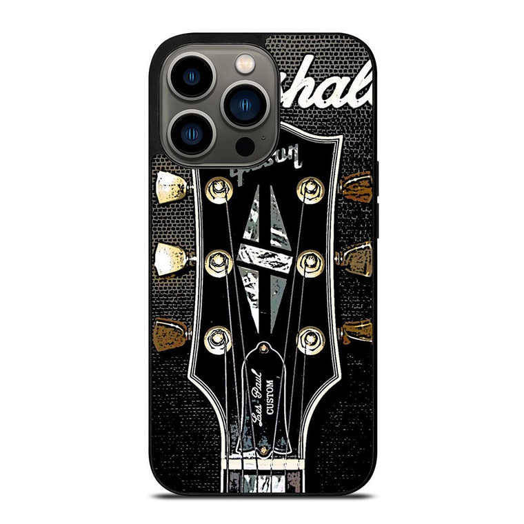 MARSHALL X GIBSON GUITAR HEADSTOCK iPhone 13 Pro Case