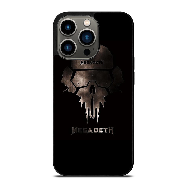 MEGADETH METAL BAND LOGO iPhone 13 Pro Case