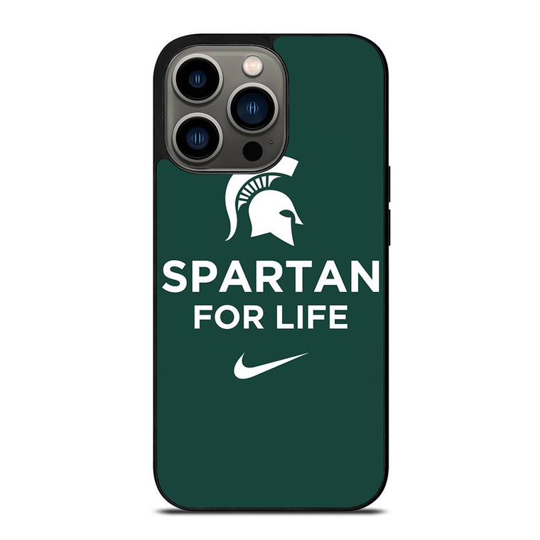 MICHIGAN STATE SPARTAN FOR LIFE iPhone 13 Pro Case