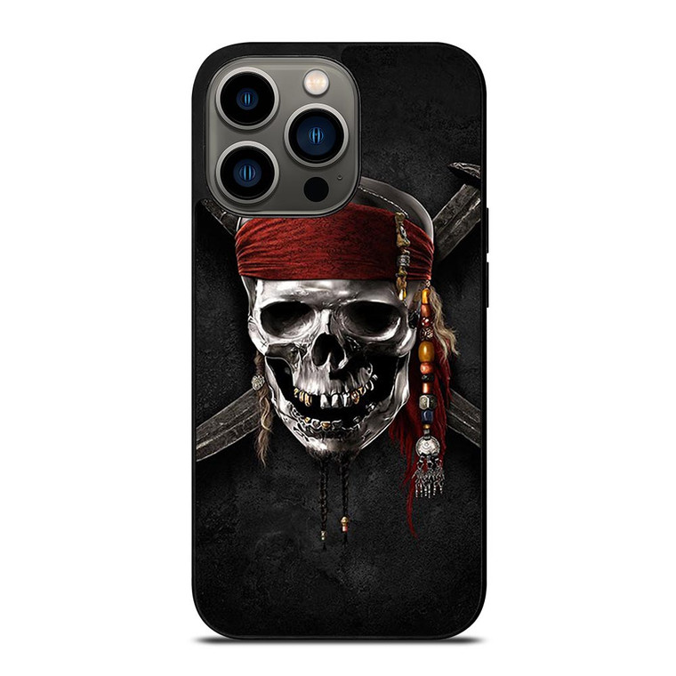 PIRATES OF THE CARIBBEAN SKULL iPhone 13 Pro Case