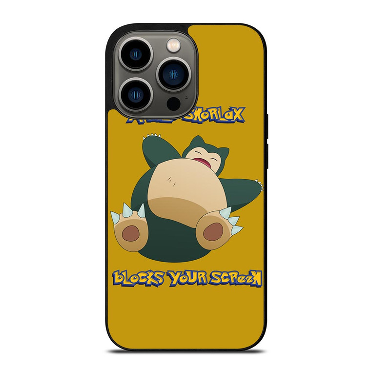 SNORLAX POKEMON iPhone 13 Pro Case