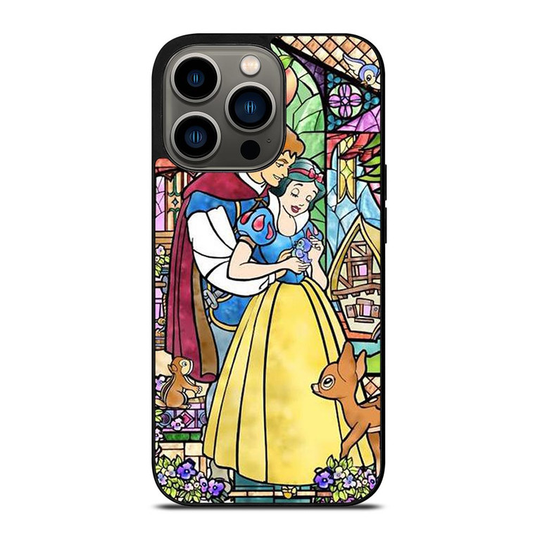 SNOW WHITE ART GLASSES Disney iPhone 13 Pro Case