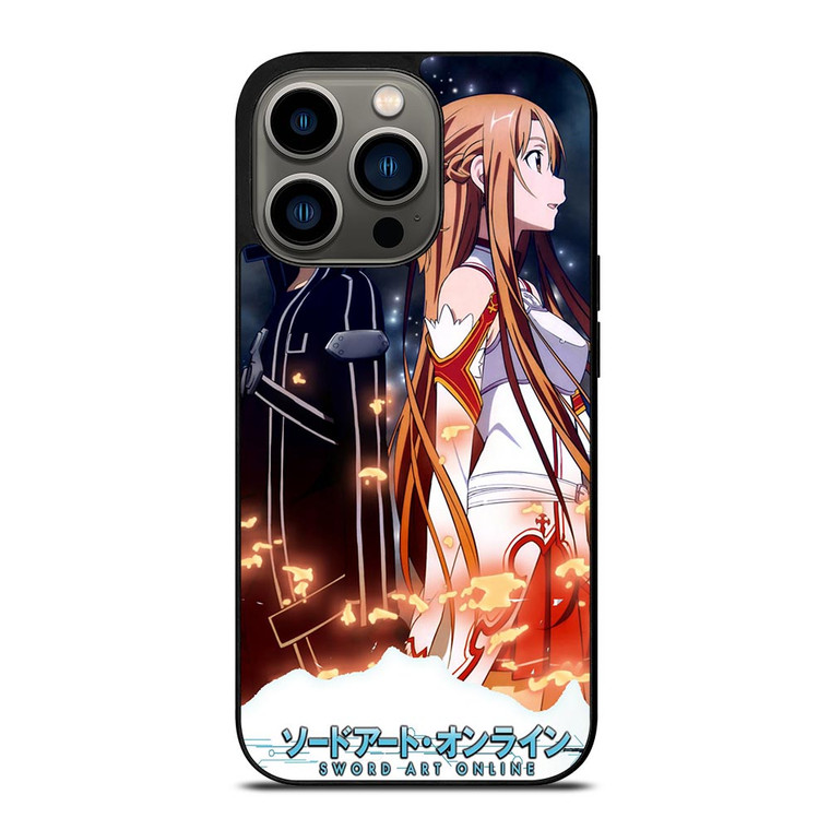 SWORD ART ONLINE KIRITO ASUNA iPhone 13 Pro Case