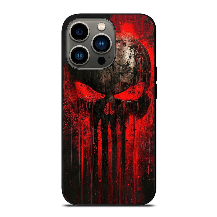 THE PUNISHER RED iPhone 13 Pro Case