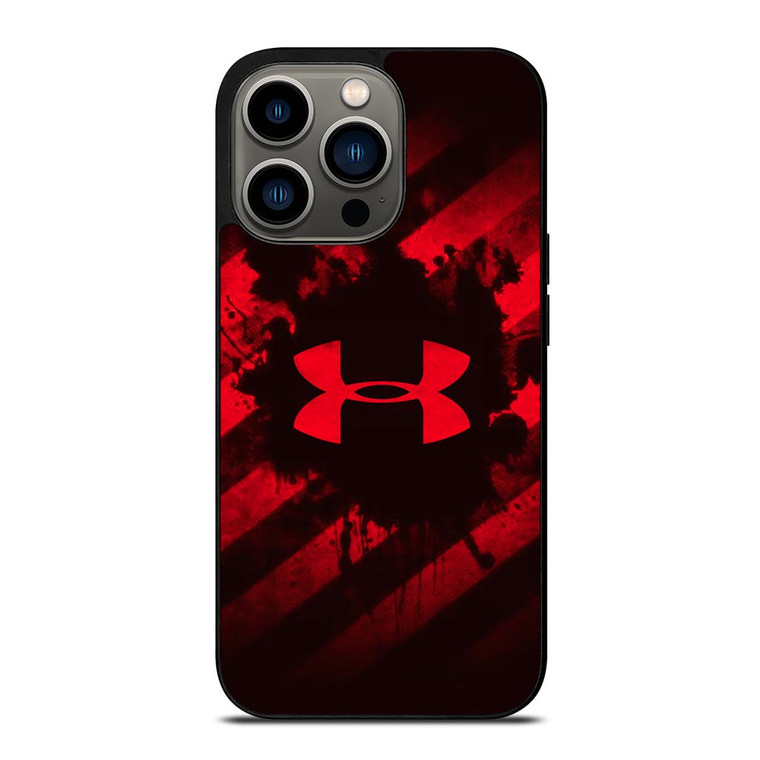 UNDER ARMOUR RED STRIPE LOGO iPhone 13 Pro Case