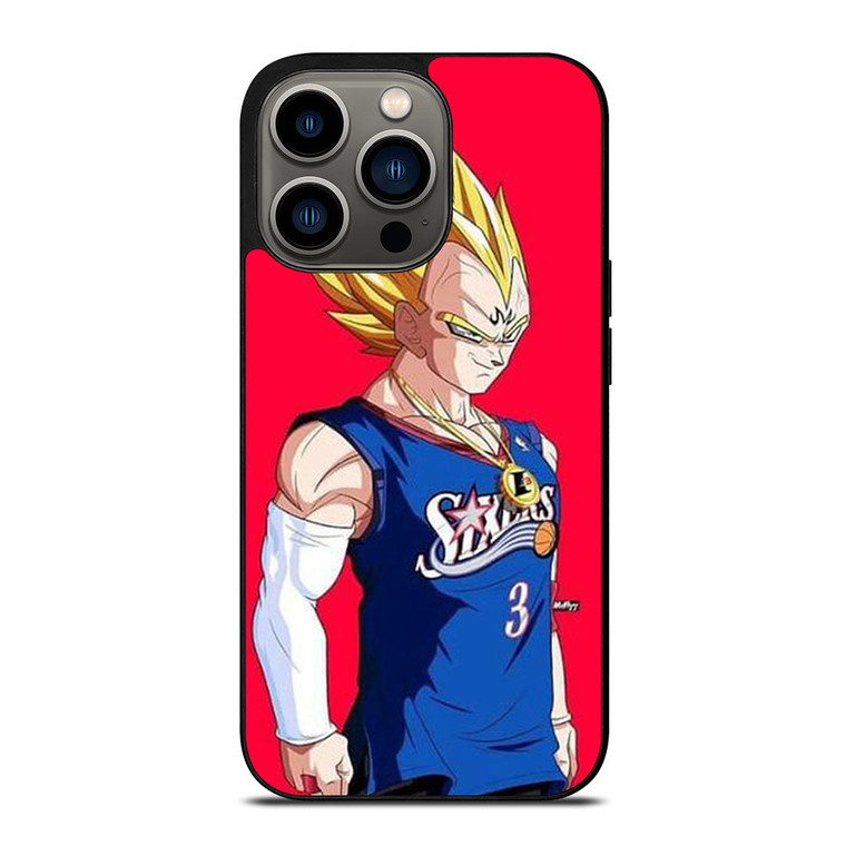 VEGETA DRAGON BALL PHILADELPHIA SIXERS iPhone 13 Pro Case