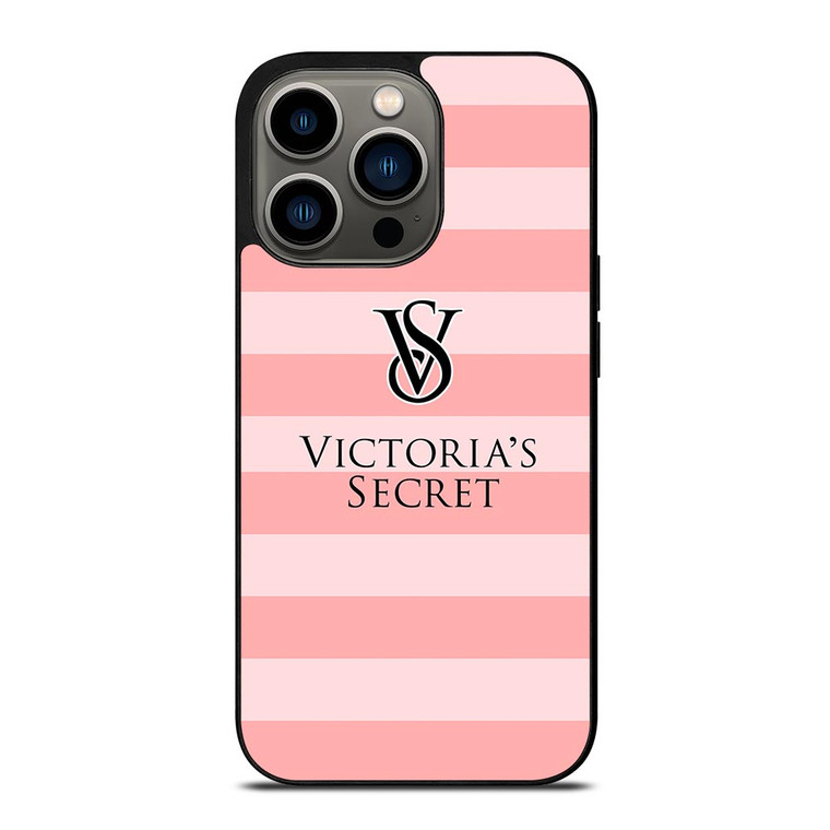 VICTORIA'S SECRET PINK STRIPES 2 iPhone 13 Pro Case