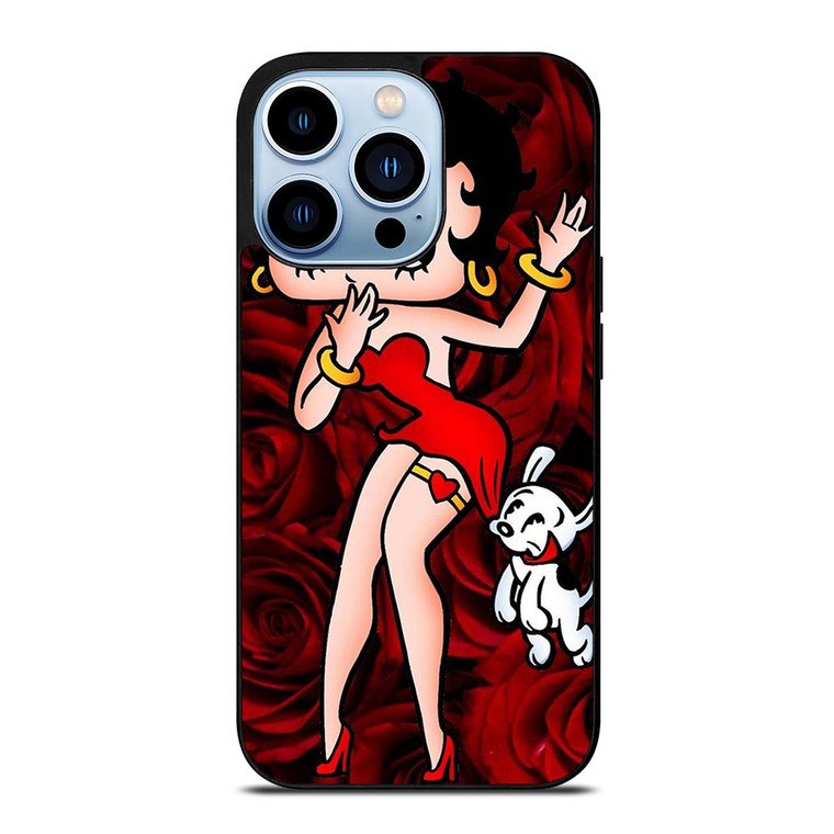 BETTY BOOP AND DOG iPhone 13 Pro Max Case