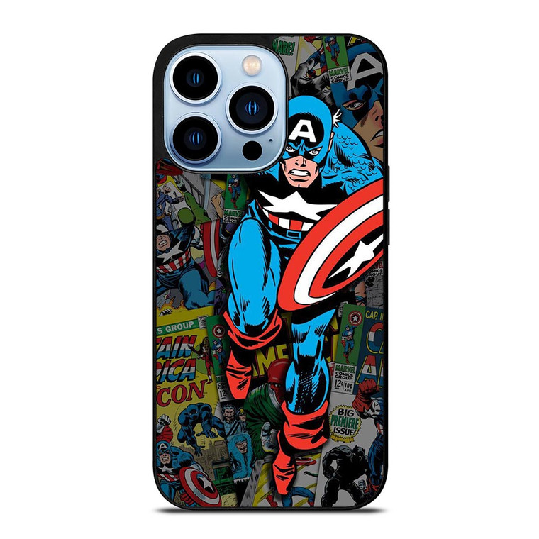 CAPTAIN AMERICA CLASSIC CARTOON iPhone 13 Pro Max Case
