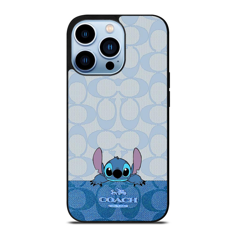 COACH NEW YORK LOGO STITCH DISNEY iPhone 13 Pro Max Case
