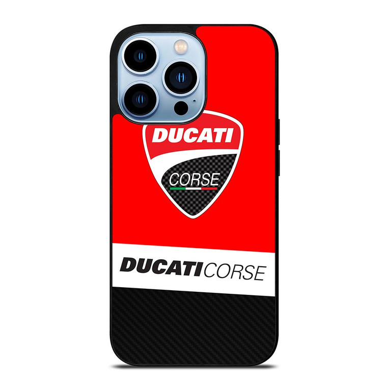 DUCATI CORSE MOTO LOGO iPhone 13 Pro Max Case