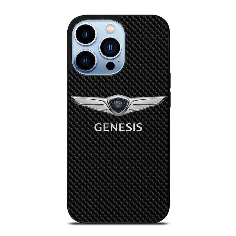 GENESIS CAR LOGO CARBON iPhone 13 Pro Max Case