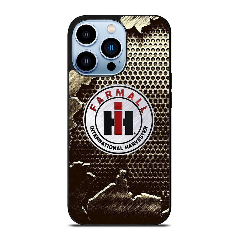 INTERNATIONAL HARVESTER FARMALL METAL LOGO iPhone 13 Pro Max Case