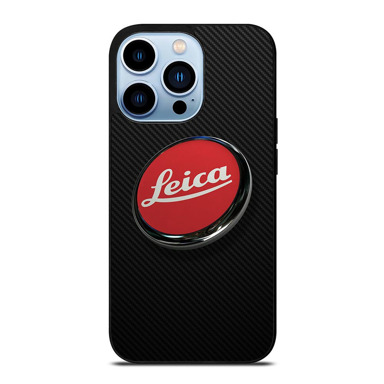 LEICA CAMERA LOGO CARBON iPhone 13 Pro Max Case