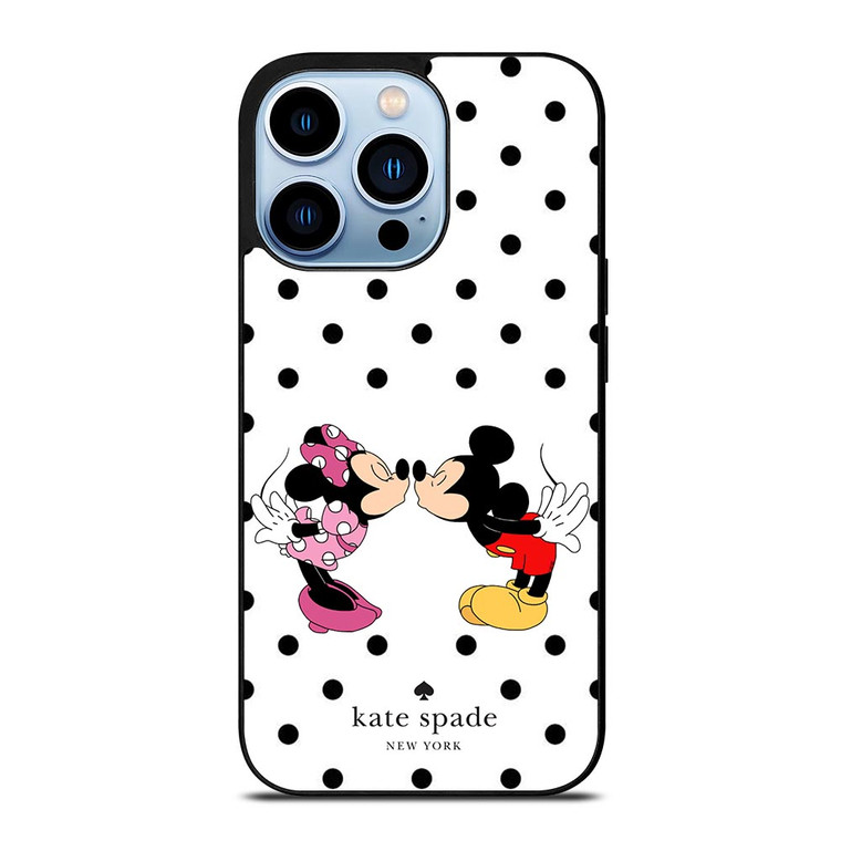 MICKEY MINNIE MOUSE KATE SPADE KISS iPhone 13 Pro Max Case