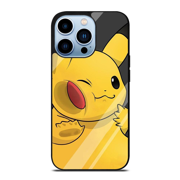 PIKACHU POKEMON CUTE iPhone 13 Pro Max Case