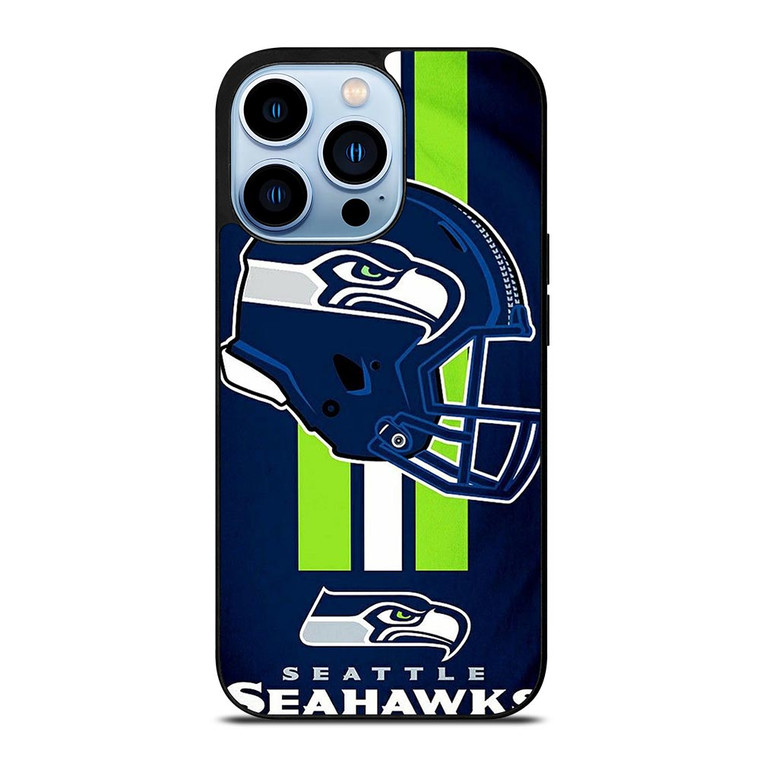 SEATTLE SEAHAWKS LOGO HELMET iPhone 13 Pro Max Case