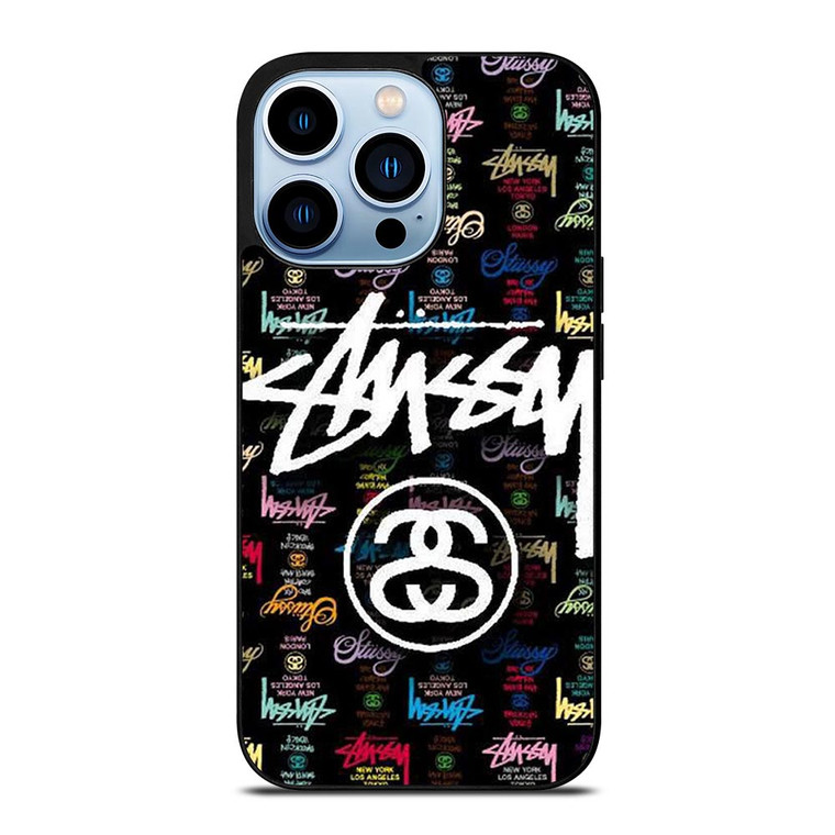 STUSSY FASHION LOGO ICON iPhone 13 Pro Max Case