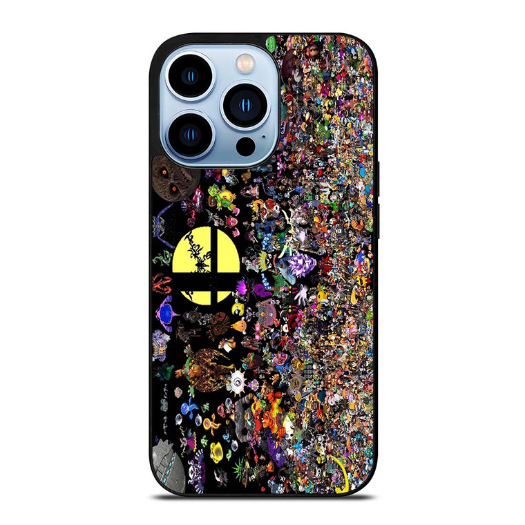 SUPER SMASH BROS ALL CHARACTER iPhone 13 Pro Max Case