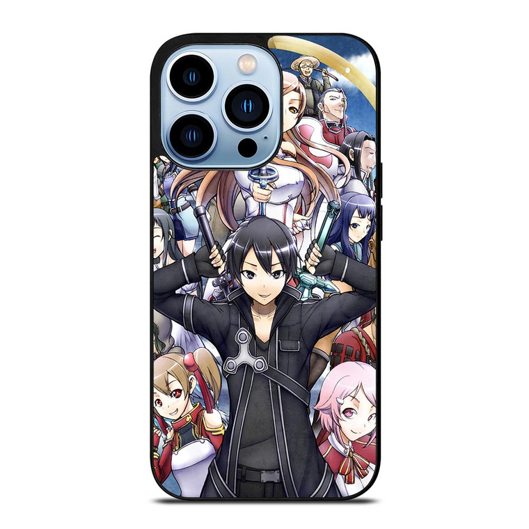 SWORD ART ONLINE CHARACTERS iPhone 13 Pro Max Case