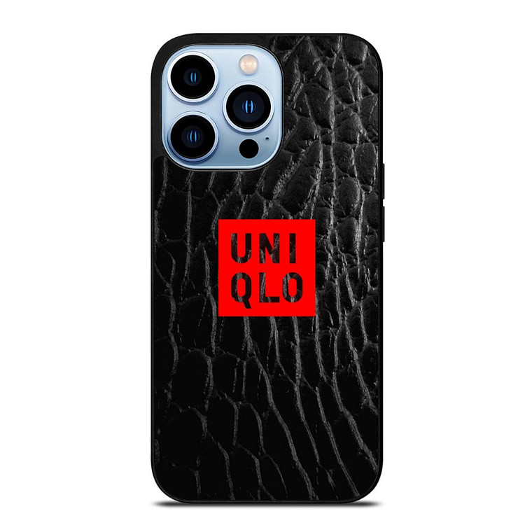 UNIQLO LOGO SNAKE SKIN iPhone 13 Pro Max Case