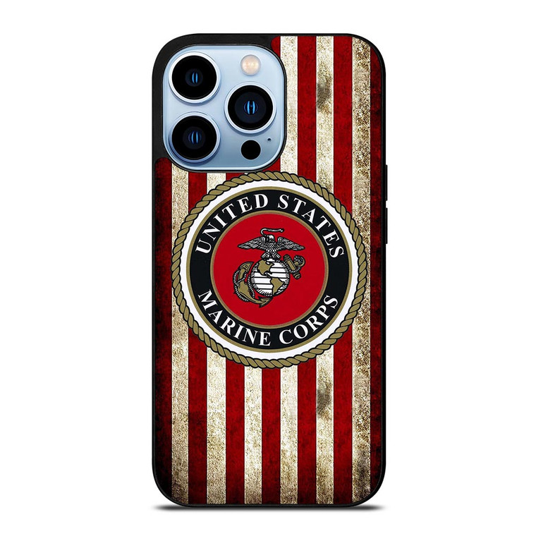 USMC US MARINE CORPS FLAG iPhone 13 Pro Max Case