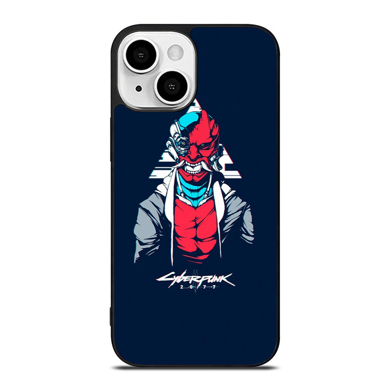CYBERPUNK 2077 DARK BLUE  iPhone 13 Mini Case