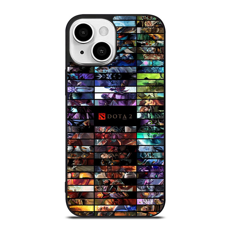 ALL HEROES DOTA 2 iPhone 13 Mini Case