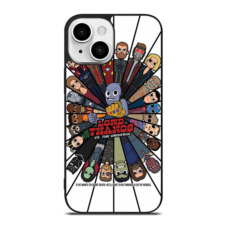AVENGERS INFINITY WARS VS THANOS iPhone 13 Mini Case