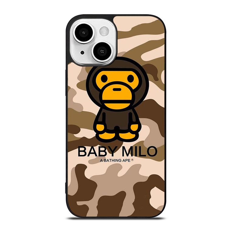 BABY MILO BATHING APE CAMO iPhone 13 Mini Case