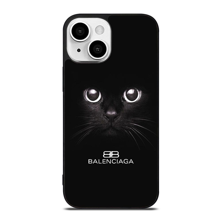 BALENCIAGA PARIS CAT LOGO iPhone 13 Mini Case
