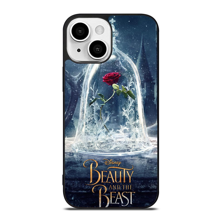 BEAUTY AND THE BEAST ROSE IN GLASS iPhone 13 Mini Case